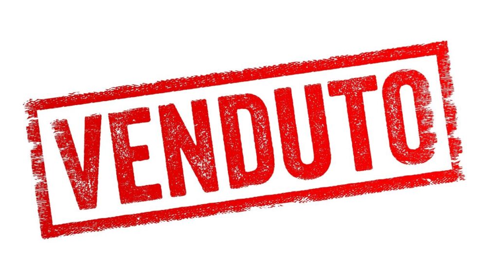 venduto in vendita