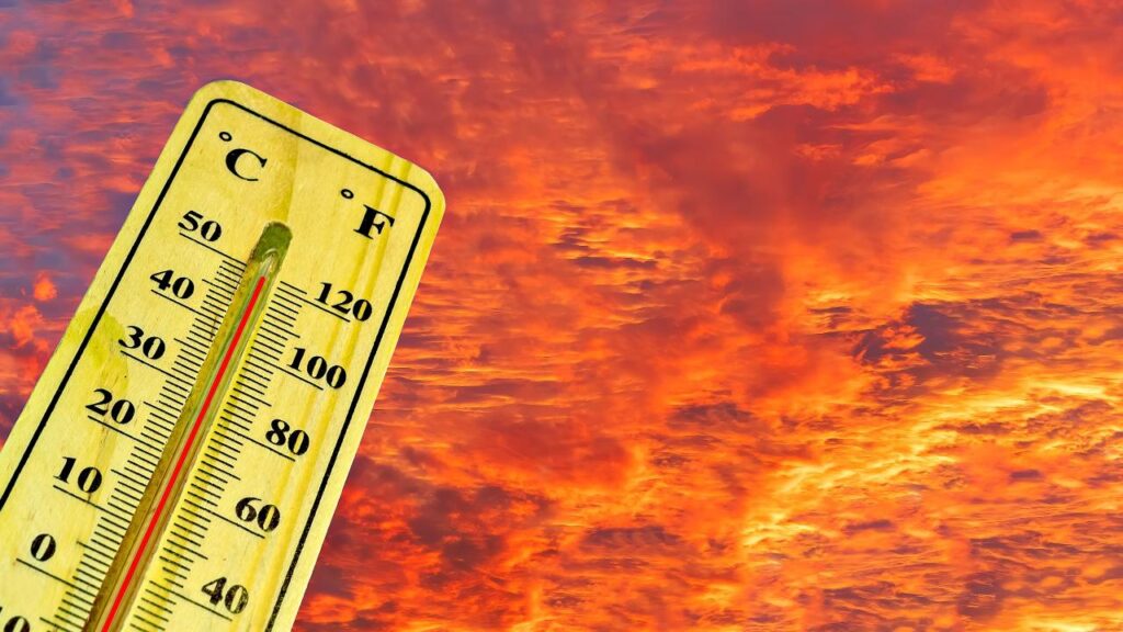 caldo temperature tropicali termometro