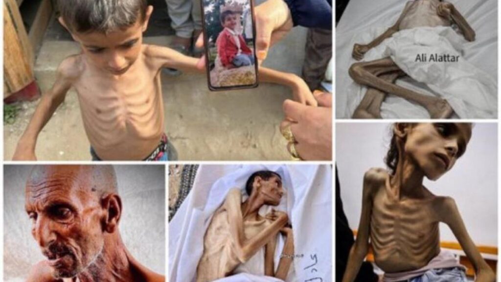 Gaza - lasciati morire di fame - agosto 2025