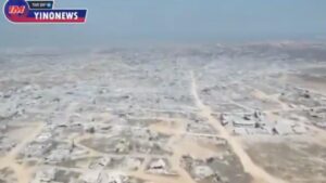 Gaza ripresa da un drone - ottobre 2025